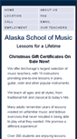 Mobile Screenshot of alaskaschoolofmusic.com